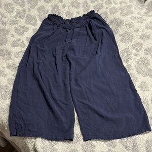 Linen Wide Leg Pants